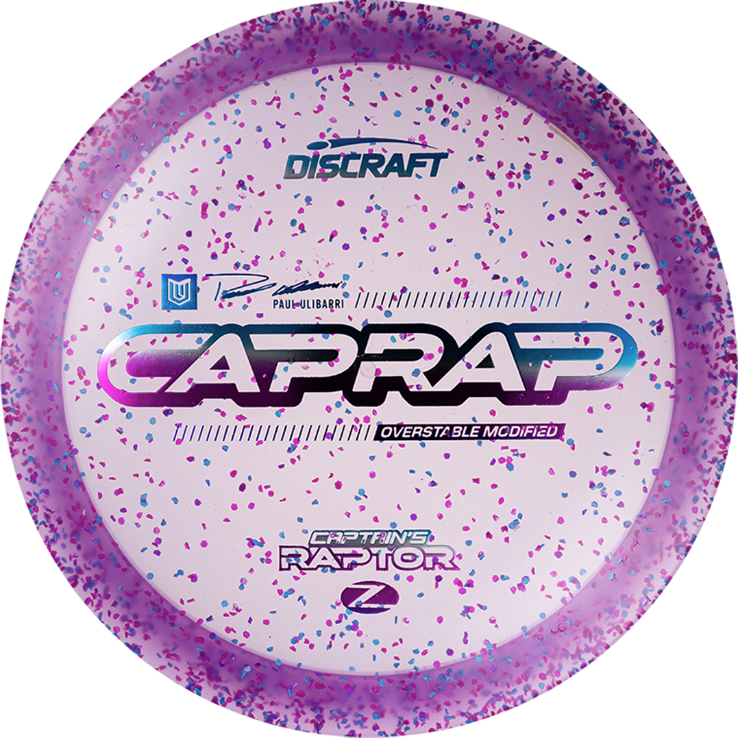 PRE-ORDER Discraft 2026 Paul Ulibarri Z Confetti Captain’s Raptor