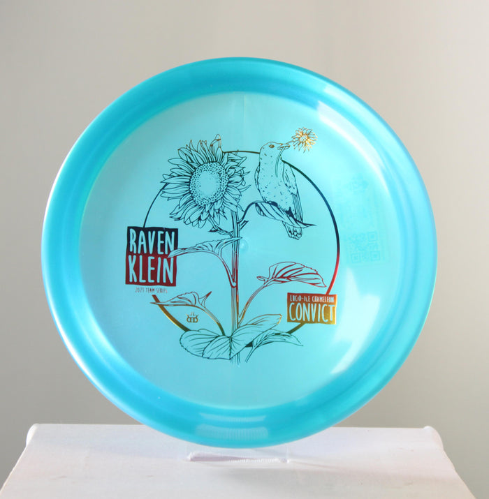 Dynamic Discs Raven Klein 2023 Lucid-Ice Chameleon Convict Fairway Driver