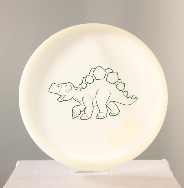 Dino Discs Egg Shell Glow Stegosaurus Midrange