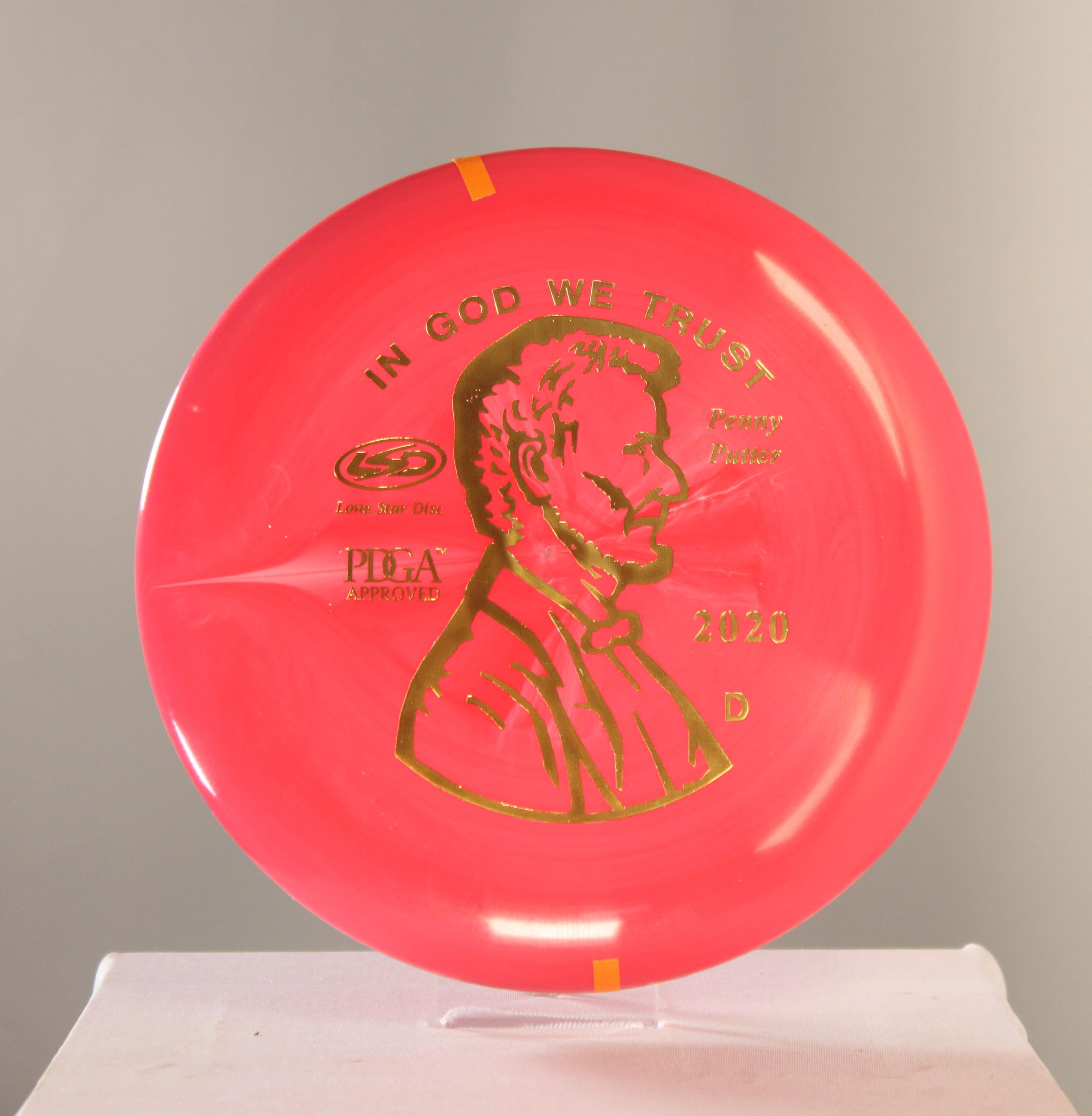 Disque de golf neuf Lone Star Bravo Penny Putter 2024 Music