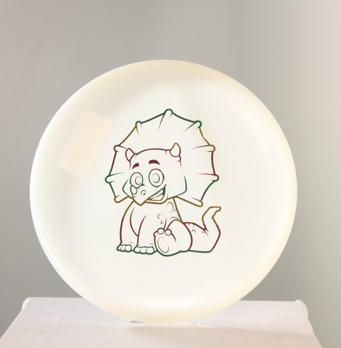 Dino Discs Egg Shell Glow Triceratops Putter