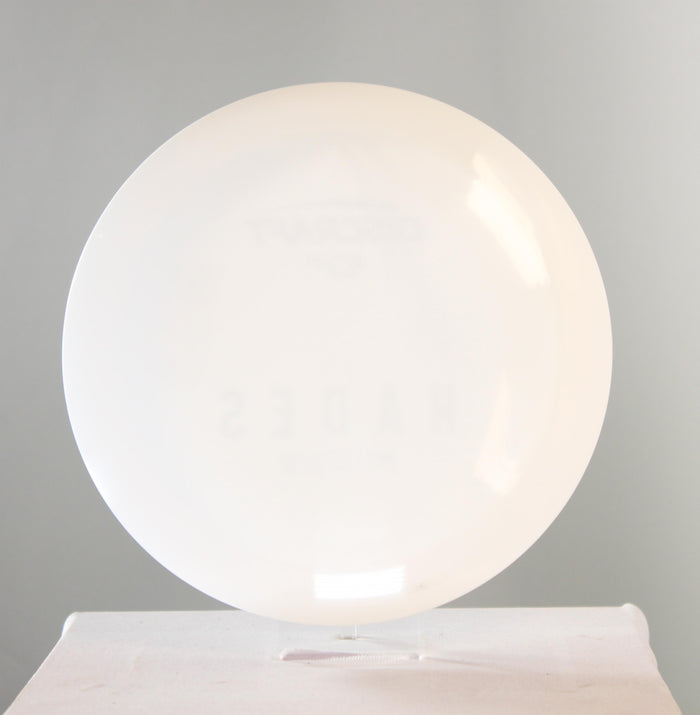 Discraft Solid White Bottom Stamp Paul McBeth Hades Distance Driver