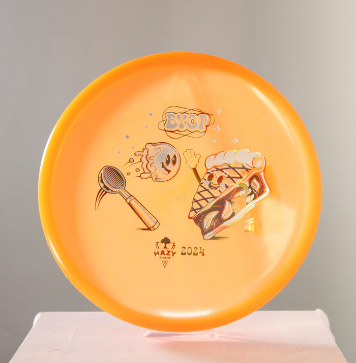 Pie Pan Discs 2024 BYOP Pie and Ice Cream Baker's Blend Bagger Putter