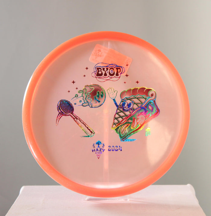 Pie Pan Discs 2024 BYOP Pie and Ice Cream Cherry Bagger Putter