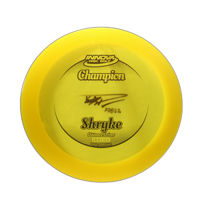 Innova Kona Montgomery Signed Champion Shryke Distance Driver