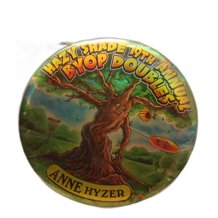 Discraft Hazy Shade Artist Proof Full Foil SuperColor Buzzz Midrange