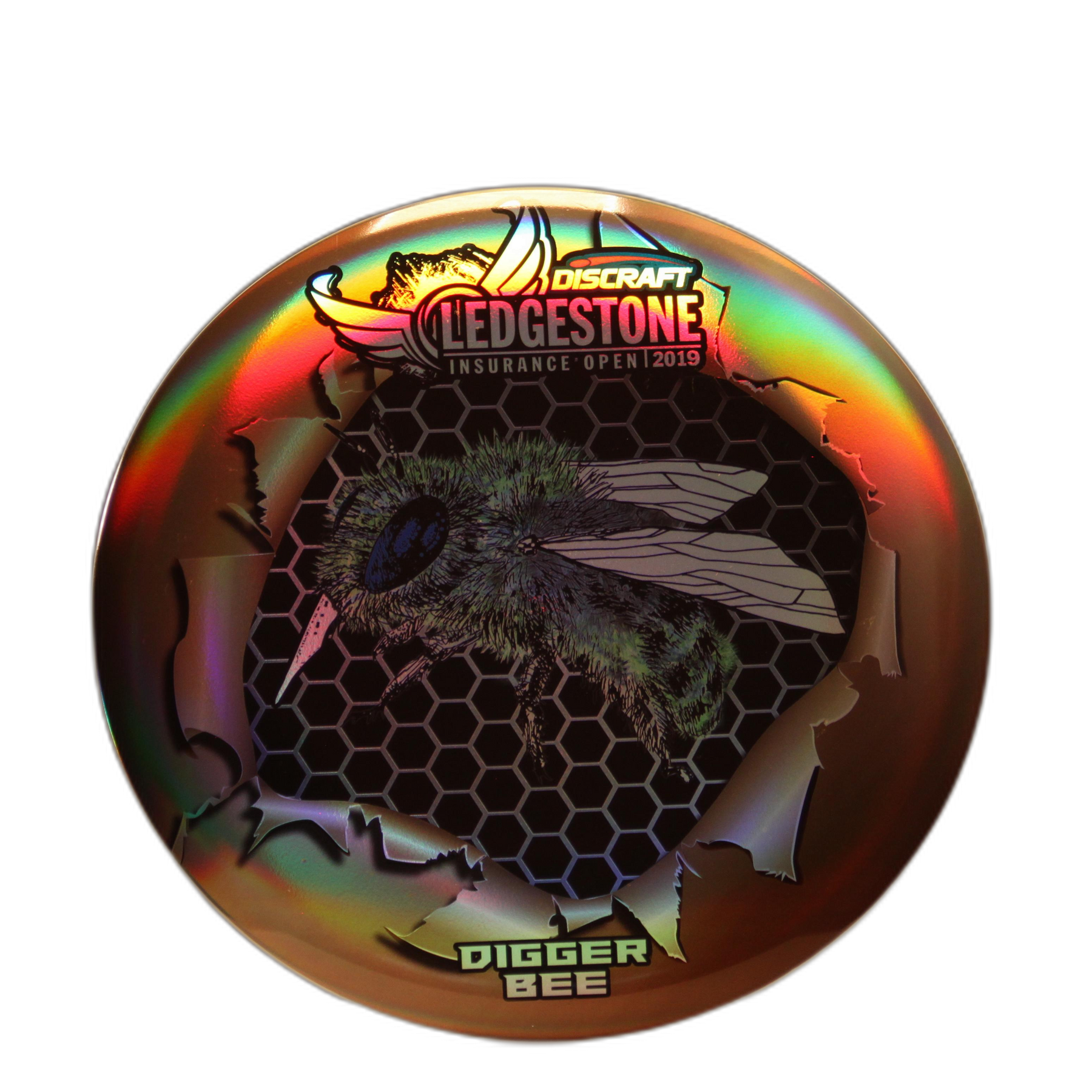 Discraft Ledgestone Full Foil SuperColor Buzzz Midrange – Hazy Shade