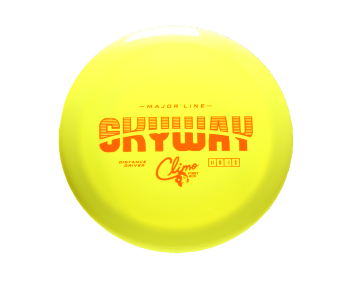 Climo Disc Golf First Run Major Line Skyway Distance Driver