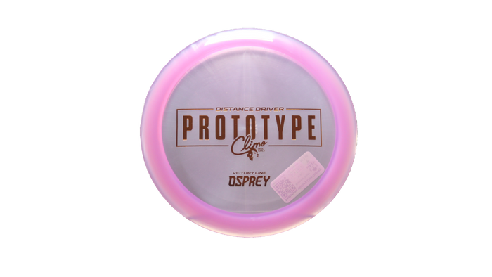 Climo Disc Golf Prototype Victory Line Osprey Distance Driver