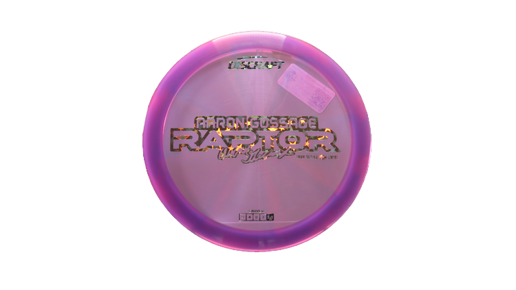 2025 Aaron Gossage Tour Series Z Swirl Raptor Front View