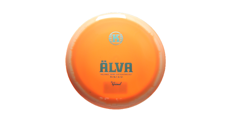 Kastaplast K1 Grind Alva Distance Driver Front View