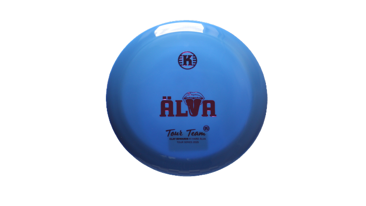 Kastaplast 2025 Clay Edwards Tour Series K1 Hard Alva Distance Driver Front View