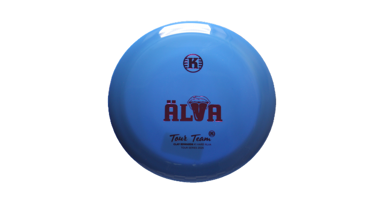 Kastaplast 2025 Clay Edwards Tour Series K1 Hard Alva Distance Driver Front View