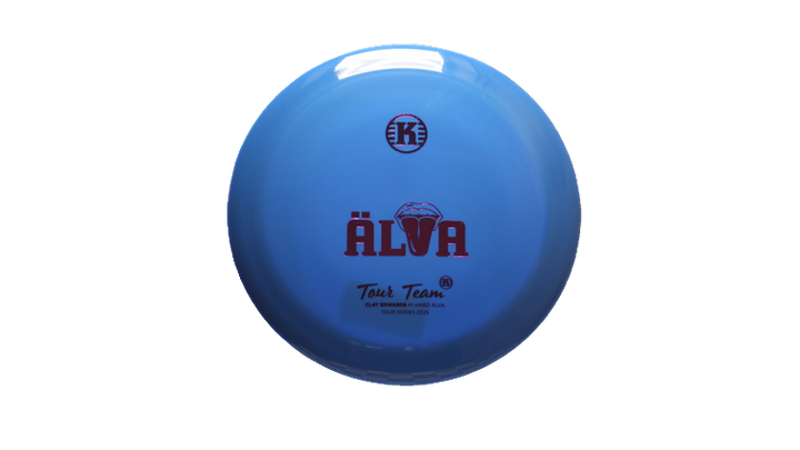 Kastaplast 2025 Clay Edwards Tour Series K1 Hard Alva Distance Driver Front View