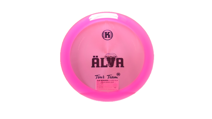 Kastaplast 2025 Clay Edwards Tour Series K1 Hard Alva Distance Driver Front View