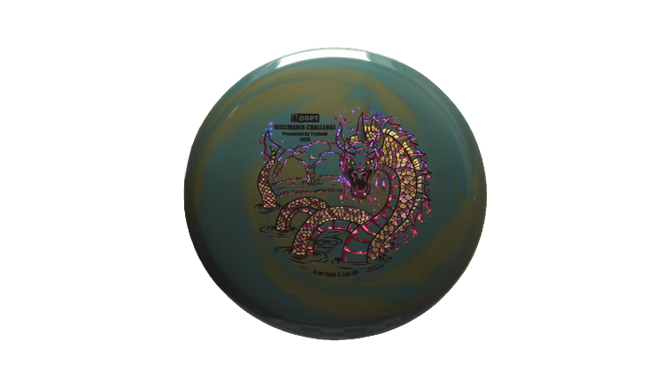 Discmania Discmania Challenge Glow Swirl S-Line MD1 Midrange Front View