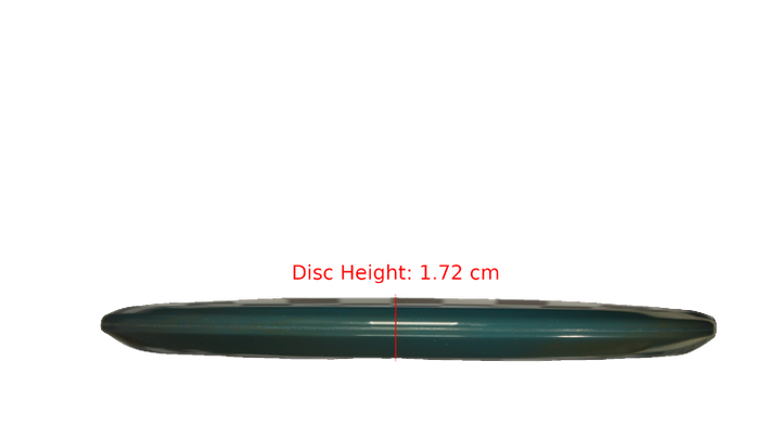 Discmania Discmania Challenge Glow Swirl S-Line MD1 Midrange Profile View