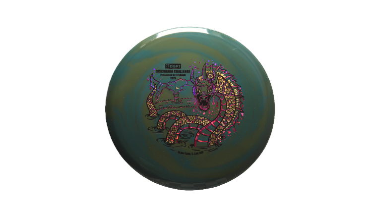 Discmania Discmania Challenge Glow Swirl S-Line MD1 Midrange Front View