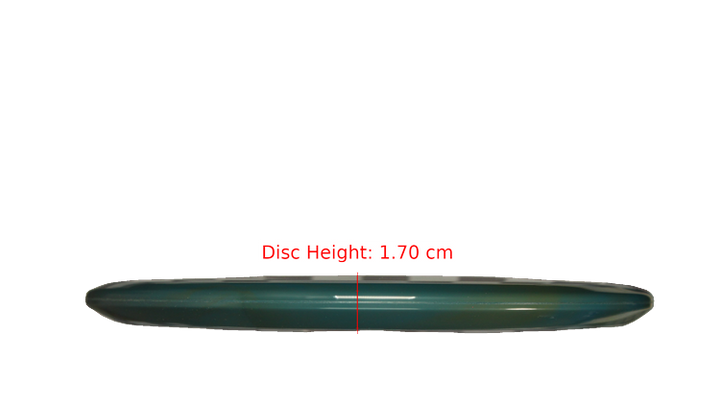 Discmania Discmania Challenge Glow Swirl S-Line MD1 Midrange Profile View