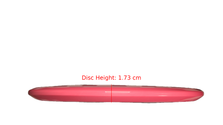 Discmania Discmania Challenge Glow Swirl S-Line MD1 Midrange Profile View