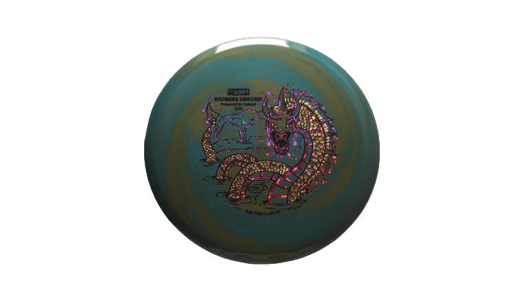 Discmania Discmania Challenge Glow Swirl S-Line MD1 Midrange Front View