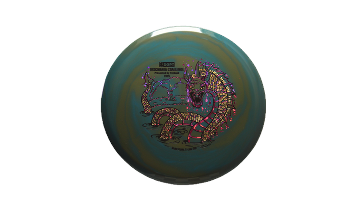 Discmania Discmania Challenge Glow Swirl S-Line MD1 Midrange Front View