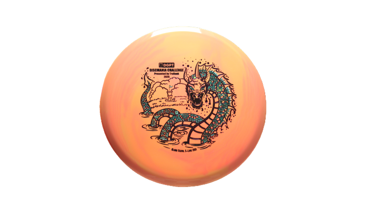 Discmania Discmania Challenge Glow Swirl S-Line MD1 Midrange Front View