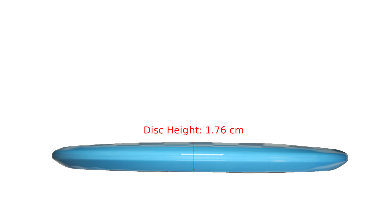Discmania Discmania Challenge Glow Swirl S-Line MD1 Midrange Profile View