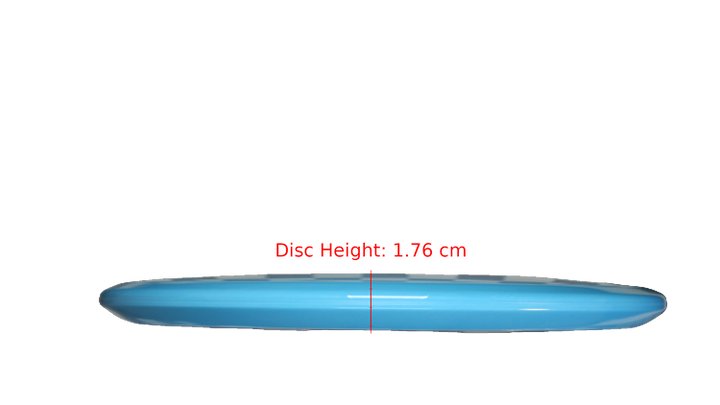 Discmania Discmania Challenge Glow Swirl S-Line MD1 Midrange Profile View