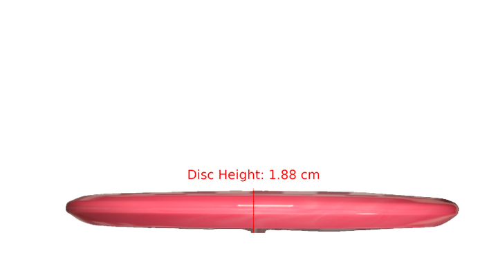 Discmania Discmania Challenge Glow Swirl S-Line MD1 Midrange Profile View