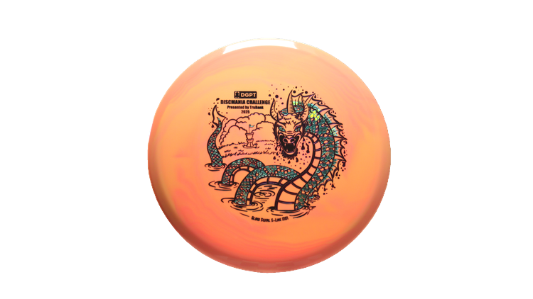 Discmania Discmania Challenge Glow Swirl S-Line MD1 Midrange Front View