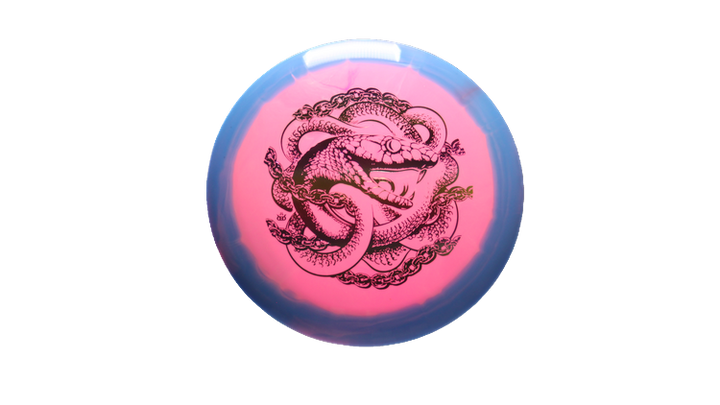 Dynamic Discs Tressspasss Snake Fuzion Orbit Trespass Distance Driver Front View