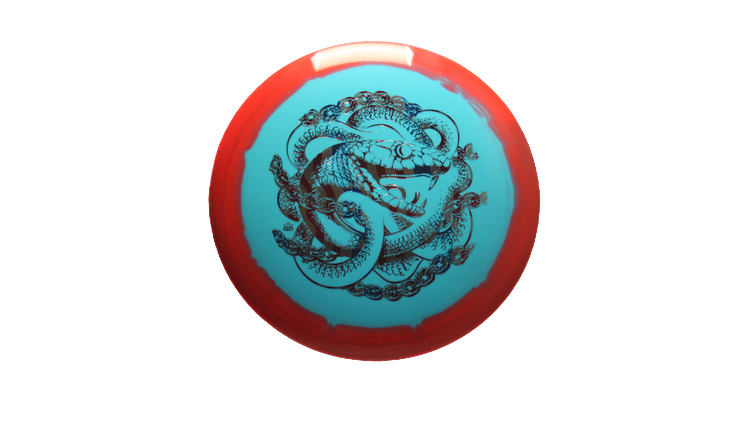 Dynamic Discs Tressspasss Snake Fuzion Orbit Trespass Distance Driver Front View