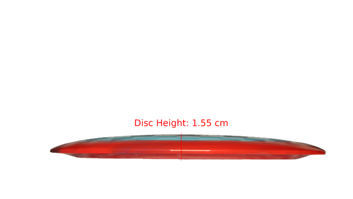 Dynamic Discs Tressspasss Snake Fuzion Orbit Trespass Distance Driver Profile View