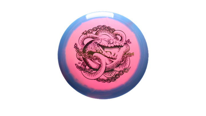 Dynamic Discs Tressspasss Snake Fuzion Orbit Trespass Distance Driver Front View