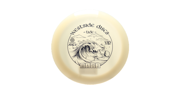 Westside Discs First Run Matt Orum VIP Tide Distance Driver Front View