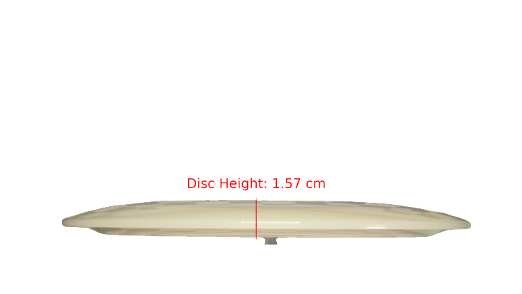 Westside Discs First Run Matt Orum VIP Tide Distance Driver Profile View