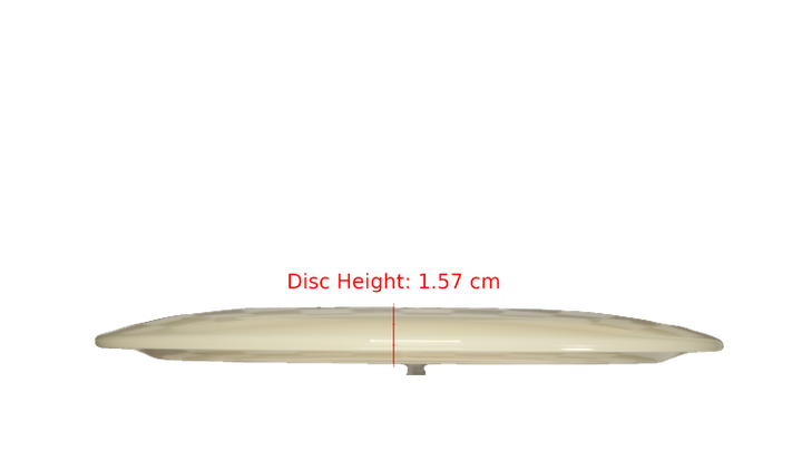 Westside Discs First Run Matt Orum VIP Tide Distance Driver Profile View
