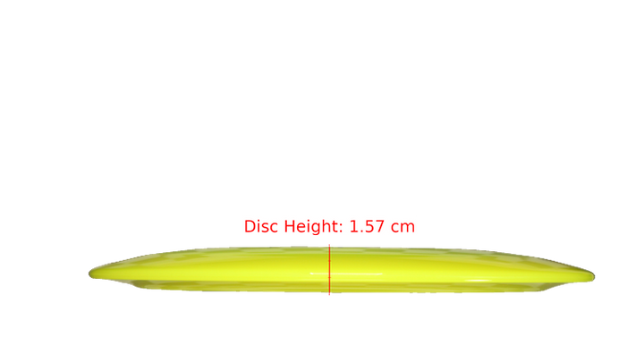 Westside Discs First Run Matt Orum VIP Tide Distance Driver Profile View