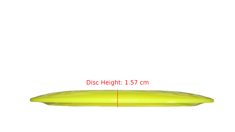 Westside Discs First Run Matt Orum VIP Tide Distance Driver Profile View
