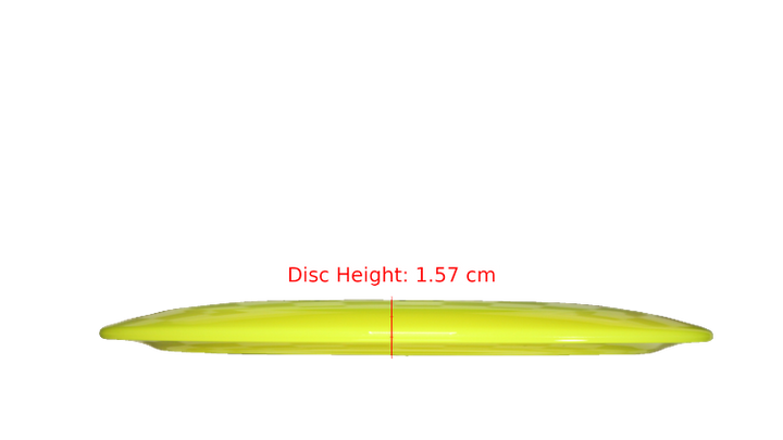 Westside Discs First Run Matt Orum VIP Tide Distance Driver Profile View