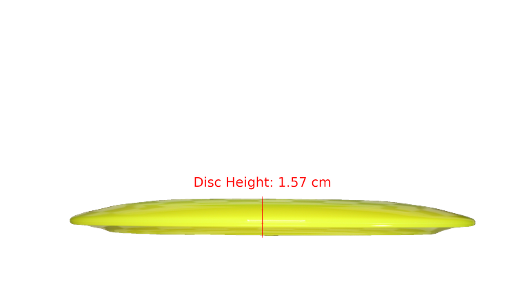 Westside Discs First Run Matt Orum VIP Tide Distance Driver Profile View