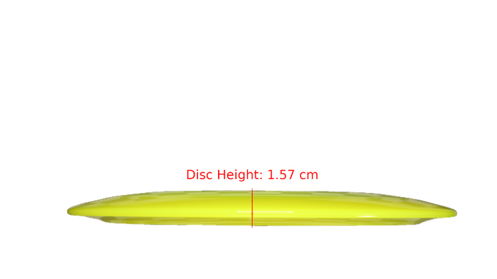 Westside Discs First Run Matt Orum VIP Tide Distance Driver Profile View