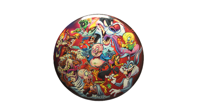 Discraft Brian Allen Looney Tunes SuperColor Buzzz Midrange Front View
