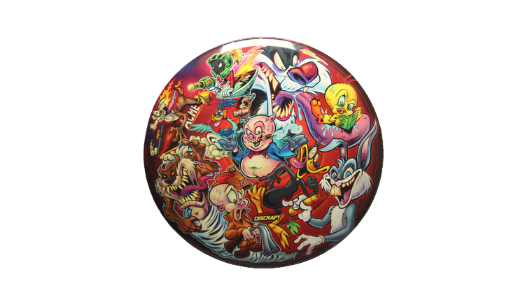 Discraft Brian Allen Looney Tunes SuperColor Buzzz Midrange Front View