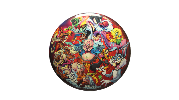 Discraft Brian Allen Looney Tunes SuperColor Buzzz Midrange Front View