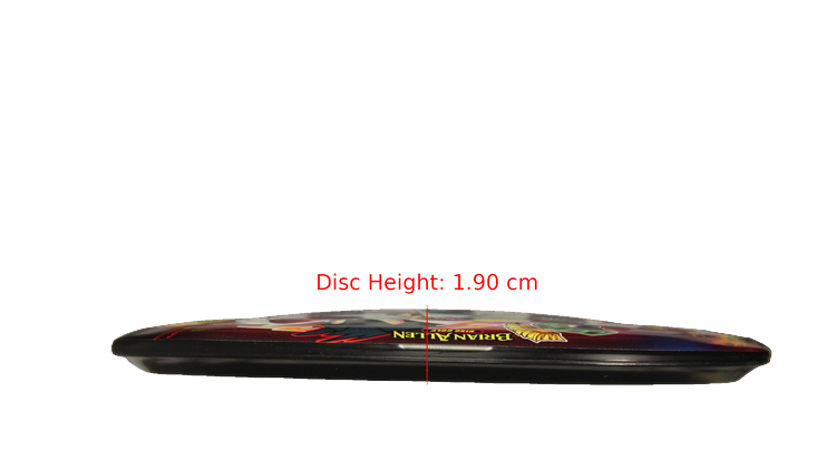 Discraft Brian Allen Looney Tunes SuperColor Buzzz Midrange Profile View