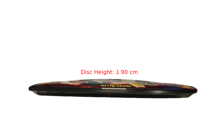 Discraft Brian Allen Looney Tunes SuperColor Buzzz Midrange Profile View