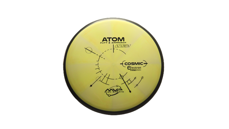 MVP Firm Cosmic Electron Atom Putter Front View