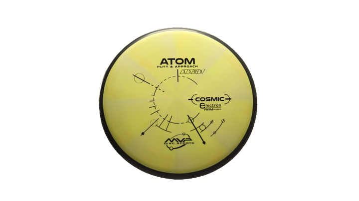 MVP Firm Cosmic Electron Atom Putter Front View
